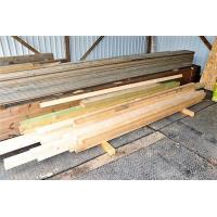 lot diverse restante houten balken
